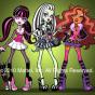 Mattel Monster High Dolls Development Illustrations